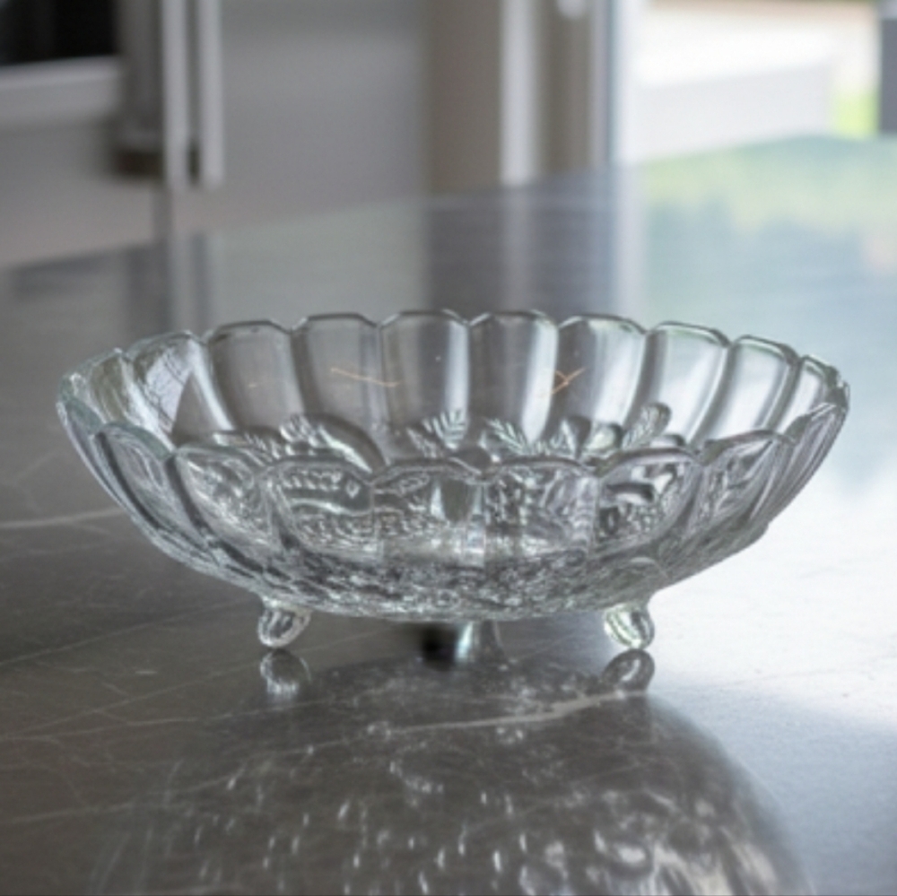 Indiana Glass Footed Piece